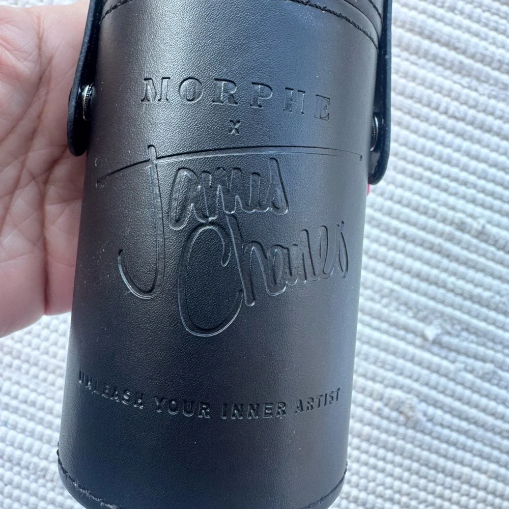 Morphe x James Charles Eye Brush Set w/ Canister Limited Edition NWT
